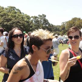 Crowds in Victoria Park, Mardi Gras Fair Day, 2012