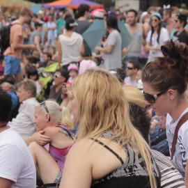 Crowds, Victoria Park, Mardi Gras Fair Day, 2012