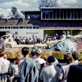 Waratah Spring Festival parade, Park Street Sydney, circa 1957