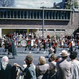 Waratah Spring Festival parade, Park Street Sydney, circa 1957