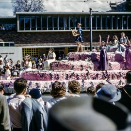 Waratah Spring Festival parade, Park Street Sydney, circa 1958