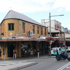 Badde Manors Café in Glebe Point Road, Glebe, 2018