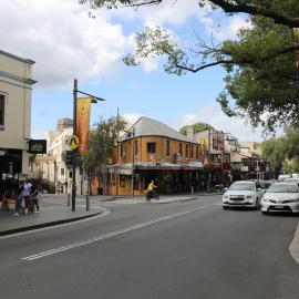 Badde Manors Cafe, on Glebe Point Road, Glebe, 2021