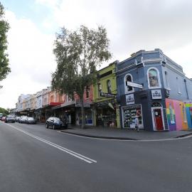 Hairdressers, corner Glebe Point Road and St Johns Road, Glebe, 2021