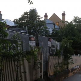 Construction site, Glebe Point Road, Glebe, 2021