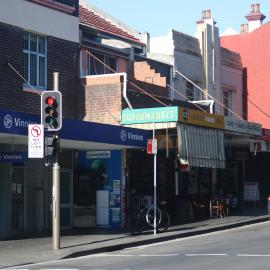 Vinnies shop, corner Glebe Point and Bridge Roads, Glebe, 2018
