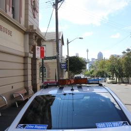 Court House, corner of St Johns Road and Talfourd Street, Glebe, 2018