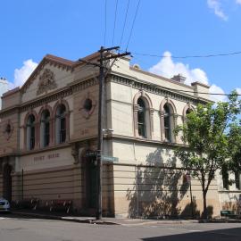 Court House, corner St Johns Road and Talfourd Street, Glebe, 2018