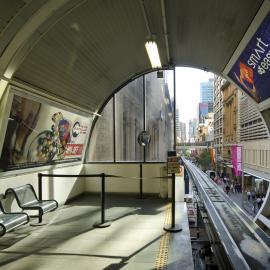 Monorail, The Galleries Pitt Street Station, Monorail Last Day, Sydney, 2013