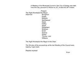 Transcript - Minutes of Council - Meeting no. 0072, 28 Dec 1858 [Municipal Council of Sydney]