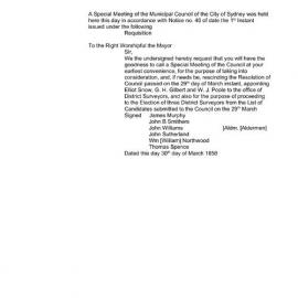 Transcript - Minutes of Council - Meeting no. 0045, 06 Apr 1858 [Municipal Council of Sydney]