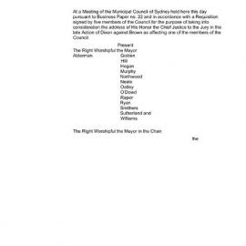 Transcript - Minutes of Council - Meeting no. 0027, 19 Oct 1857 [Municipal Council of Sydney]