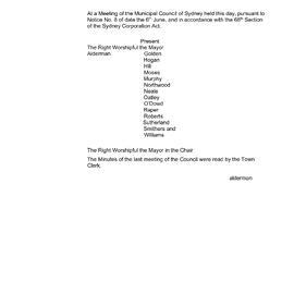 Transcript - Minutes of Council - Meeting no. 0009, 09 Jun 1857 [Municipal Council of Sydney]