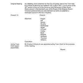 Transcript - Minutes of Council - Volume 10 [Municipal Council of Sydney / City of Sydney], 1857-1858