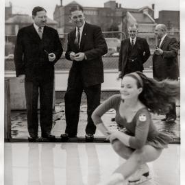 Prince Alfred Park Ice Rink, Chalmers Street Surry Hills, 1961