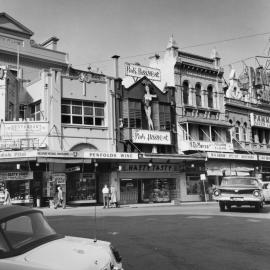 Businesses along Darlinghurst Road Kings Cross, 1964
