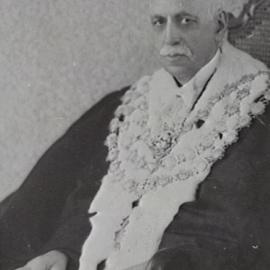 Portrait of Alderman and Lord Mayor Richard Charles Hagon, Municipal Council of Sydney, 1934