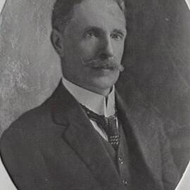 Portrait of Comptroller of Assets and Stores JN Breden, Municipal Council of Sydney, 1925