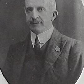 Portrait of City Health Officer Dr JS Purdy, Municipal Council of Sydney, 1925