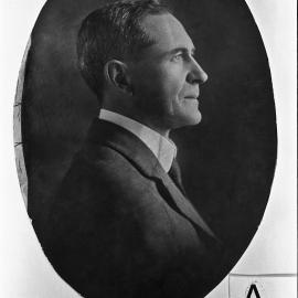 Portrait of City Librarian Charles H Bertie, Municipal Council of Sydney, 1925