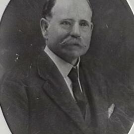 Portrait of Alderman and Lord Mayor WP Fitzgerald, Municipal Council of Sydney, 1925