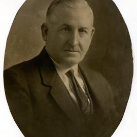 Portrait of Alderman Terence O'Brien, Municipal Council of Sydney, 1925