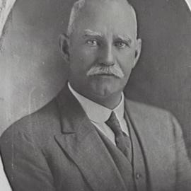 Portrait of Alderman William O'Connor, Municipal Council of Sydney, 1922