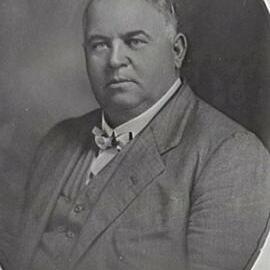 Portrait of Alderman Richard Bramston, Municipal Council of Sydney, 1922