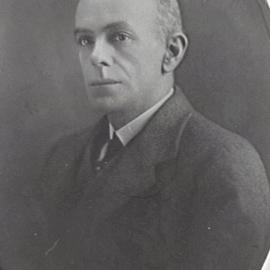 Portrait of Alderman and Lord Mayor Arthur J McElhone, Municipal Council of Sydney, 1922