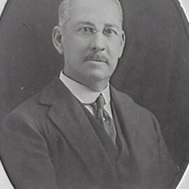 Portrait of Town Clerk William Grazebrook Layton, Municipal Council of Sydney, 1924