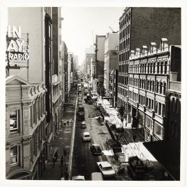 Clarence Street, view north from Druitt Street, 1970