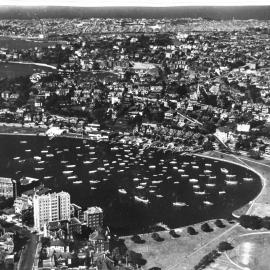 Aerial view of Rushcutters Bay, 1937