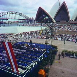Australia Day Opera House forecourt ceremony, 1990
