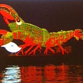 Sea creatures floating lantern: Lobster