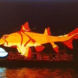 Sea creatures floating lantern: Dogfish