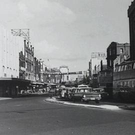 Oxford Street from corner of Liverpool Street Darlinghurst, 1966