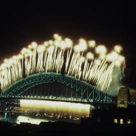 Sydney Harbour Bridge fireworks, Australia Day Celebrations 1988