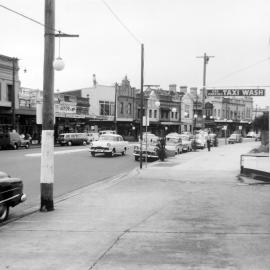 Caltex service station, Oxford Street Paddington, 1964