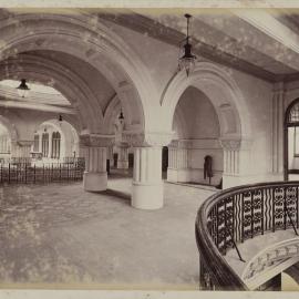 Arches supporting the main dome, Queen Victoria Market Building (QVB), George Street Sydney, 1898