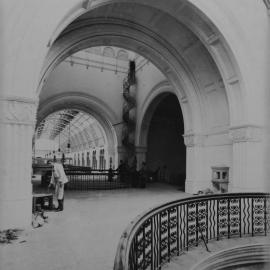 Second floor interior, Queen Victoria Market Building (QVB), George Street Sydney, 1898.