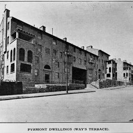 Ways Terrace, Point Street Pyrmont, 1929