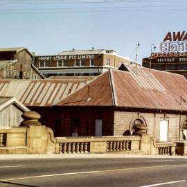 Goods Sheds, Pyrmont Bridge Darling Harbour Sydney, 1978