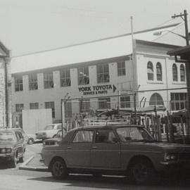 York Motors Pty Ltd, Duncan Street Sydney, 1979