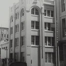 Commercial buildings, Sussex Street Sydney, 1979