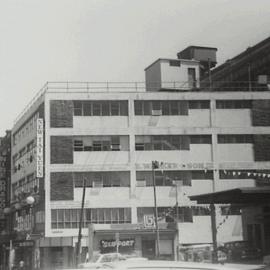 Signs for Nine Dragons and New Tai Yuen Restaurants, Dixon Street Haymarket, 1979