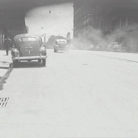 Elizabeth St looking north from Liverpool St