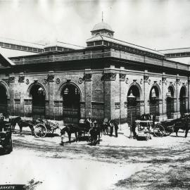 New Belmore Markets building, Hay Street Haymarket, 1901