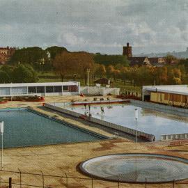 Pool and Ice Rink, Prince Alfred Park Surry Hills, 1959