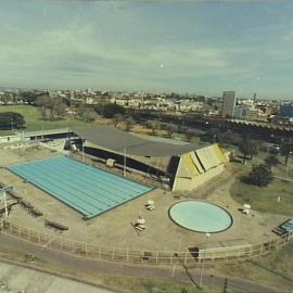 Prince Alfred park swimming pool complex and ice skating rink, 1980