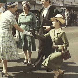 HM Queen Elizabeth II at the Town Hall